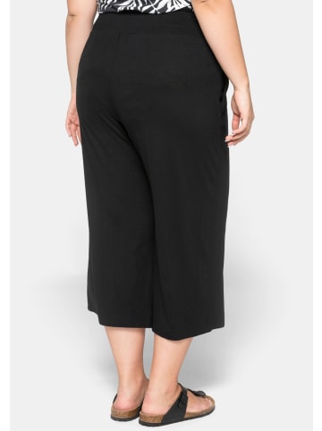 sheego Strandhose in schwarz
