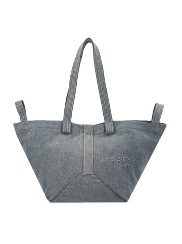 LIEBESKIND BERLIN Elvira Shopper Tasche 22.5 cm in blue denim