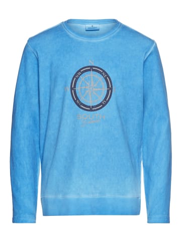 Delmao Langarmshirt in türkis