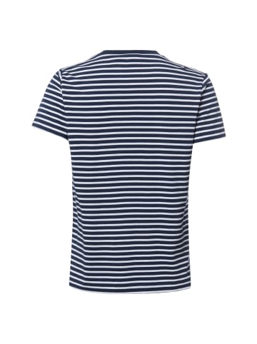 Franco Callegari Shirt in marine weiß