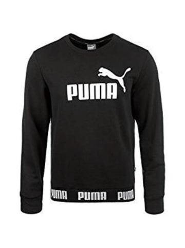 Puma Shirt Amplified Crew TR in Schwarz