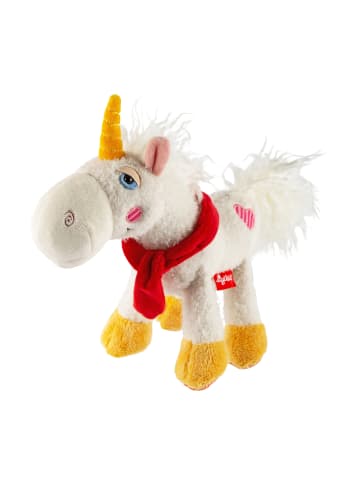 Sigikid Kuscheltier Einhorn Sunny Die Stoffis in Weiß / Gelb