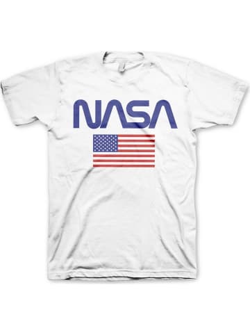 Nasa T-Shirt in Weiß