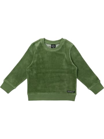 Villervalla Sweatshirt Velour in gruen