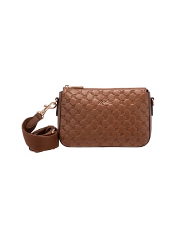 JOOP! Schultertasche 'Leggero Stampa Jasmina in Cognac 24,00 x 15,00 x 6,00 cm'