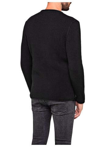 Replay Replay Strickpullover HYPERFLEX Pullover R-Neck in schwarz