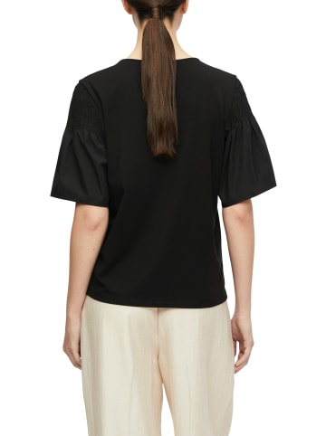 comma T-Shirt in schwarz