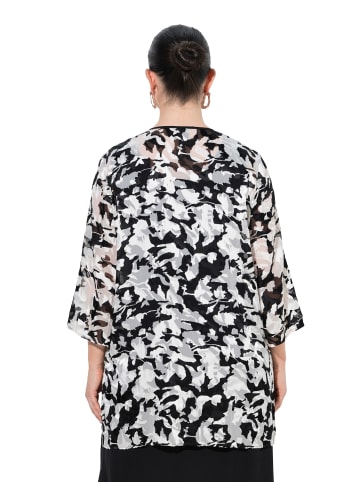 Ulla Popken Jacke in schwarz