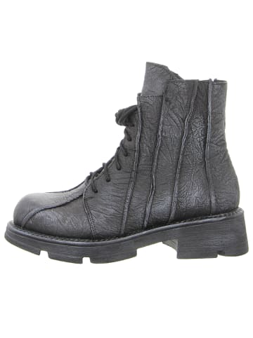 Papucei Schnürstiefelette in schwarz