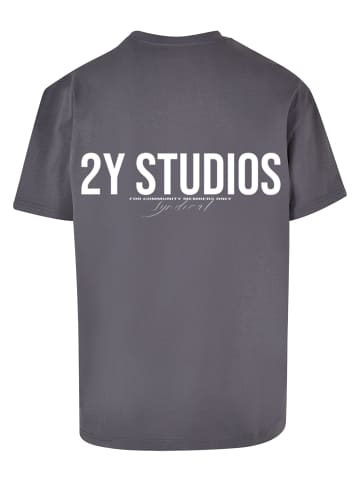 2Y Studios 2Y Studios SYNDICAT TEE in darkgrey