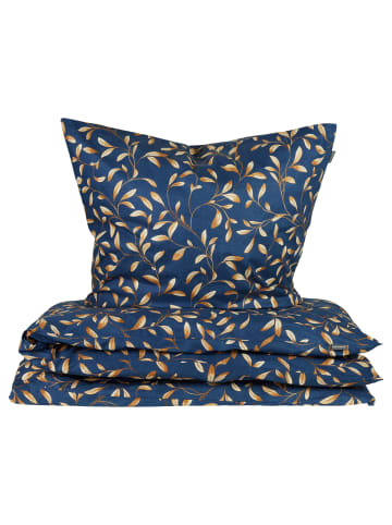 Schiesser Bettwäscheset Liliebeth in Blau-Beige