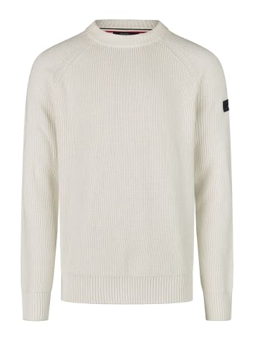 HECHTER PARIS Rippstrick-Pullover in offwhite