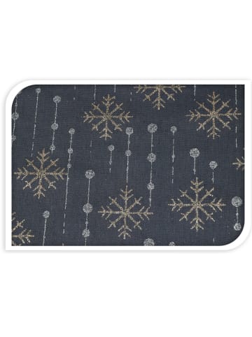 Home&Styling Collection Tischläufer aus Baumwolle in Schwarz, (B) 28 x (H) 0,1 x (L) 270 cm