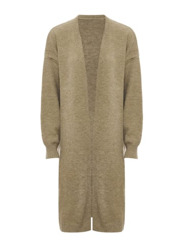 RISA Damen Strickjacke in Taupe