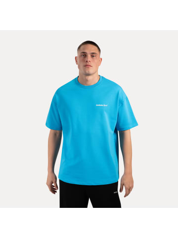 SMILODOX T-Shirt Tamio in Hellblau