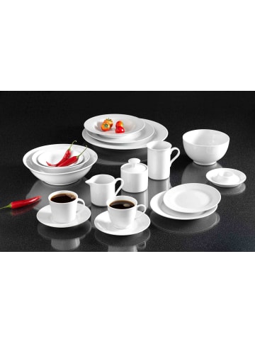 Ritzenhoff & Breker 6er Set Kaffeebecher Bianco 300 ml weiß in weiß