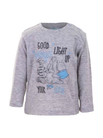 Disney Babyshirts Grau 2er-Pack Langarm hautfreundlich 100% Baumwolle in Grau