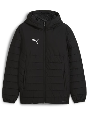 Puma Trainingsjacke "TeamADDITIONS Hooded Padded Jacket" in Schwarz