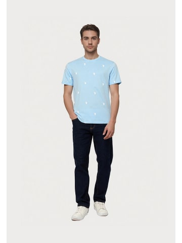 U.S. Polo Assn. T-Shirt in hellblau