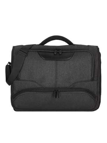 Dermata Aktentasche 44 cm Laptopfach in schwarz