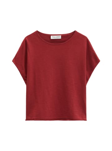 Marc O'Polo Feinstrick-Pullover loose in Tall Poppy