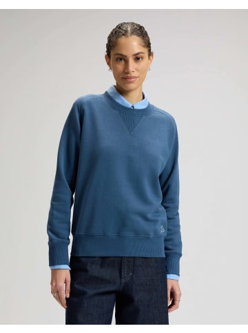 Lee Sweatshirt Raglan Crew in Academy Blue