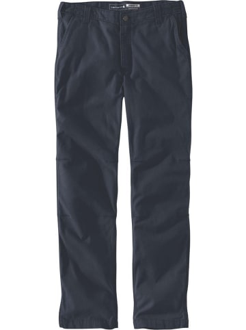 CARHARTT  Stoffhose "Rigby Straight 102821" in Blau