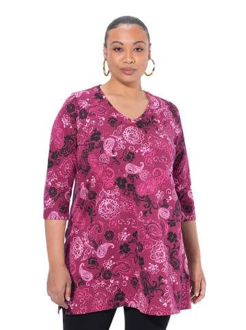 Ulla Popken Longshirt in schwarz