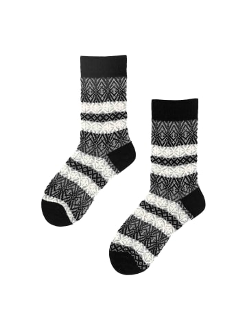 Hudson Socken Cosmic Nordic gemustert in Black