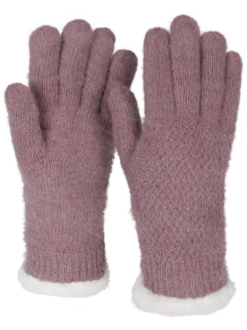 styleBREAKER Strickhandschuhe in Mauve