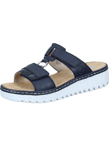 rieker Klassische Pantoletten in marine/pazifik