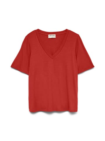Vero Moda T-shirt in Molten Lava