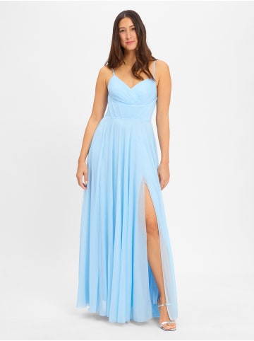 Marie Lund Kleid in hellblau - 0003