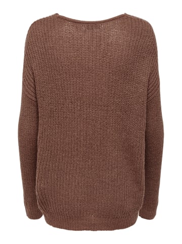 JDY Strickpullover in Russet
