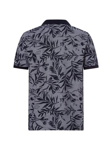 FYNCH-HATTON Poloshirt in marine grau