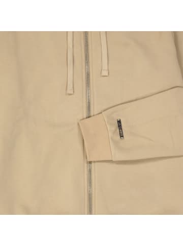 Les Hommes Schwarz Beige Baumwolle Sweatshirt