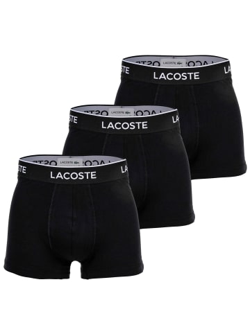 Lacoste Boxershort 3er Pack in Schwarz