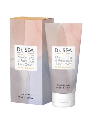 DR. SEA Feuchtigkeitsspendende & Schützende Creme SPF30+, 50ml