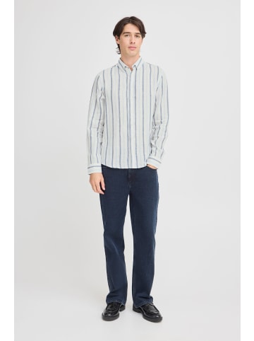 CASUAL FRIDAY Leinenhemd in Blau