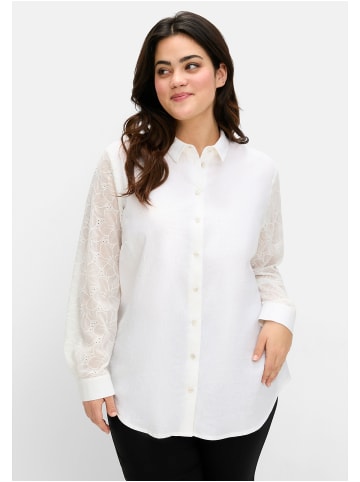 sheego Bluse in ecru