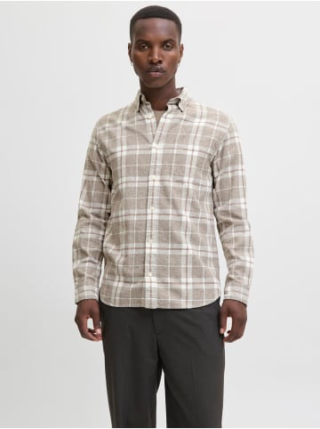 Jack & Jones Flanellhemd in Moonstruck