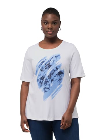 Ulla Popken Shirt in schneeweiß