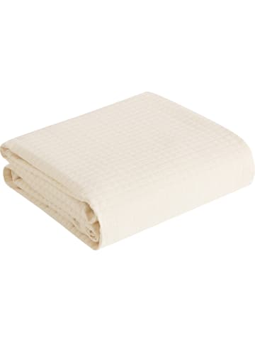 Erwin Müller Baumwollmischung Tagesdecke in natur