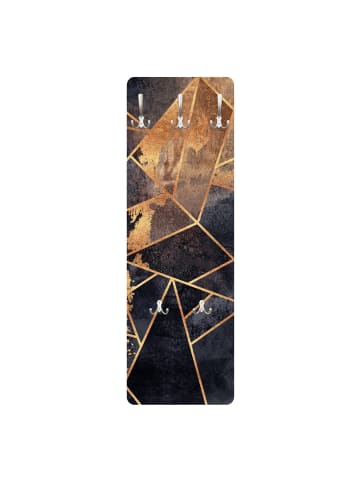 WALLART Garderobe - Elisabeth Fredriksson - Onyx mit Gold in Gold