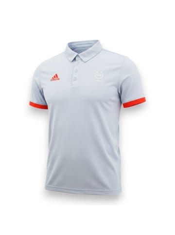 adidas Shirt Team Polo Tee 168 Hungary In Grau