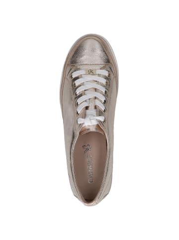 Caprice Sneaker in LT.GOLD METAL.