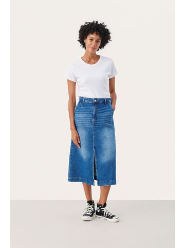 PART TWO Denimrock CaliaPW A-shape in Medium Blue Denim