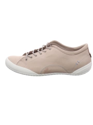 Esgano Damenschnürrschuhe halb sportlicher Boden Da.-Sporty in  Beige
