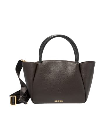 Bogner Handtasche 'Wallis Raja in Seal Brown 26,00 x 22,00 x 10,00 cm'