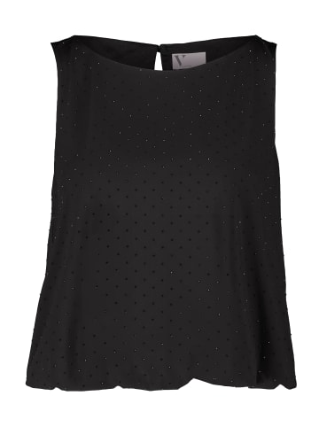 Vera Mont Blusentop im Glitzer-Look in Schwarz